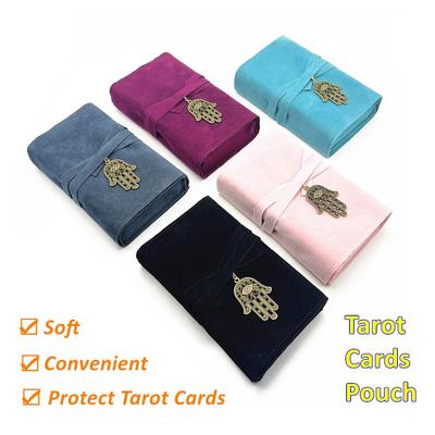Sacchetto per carte dei tarocchi con occhio in mano L775
