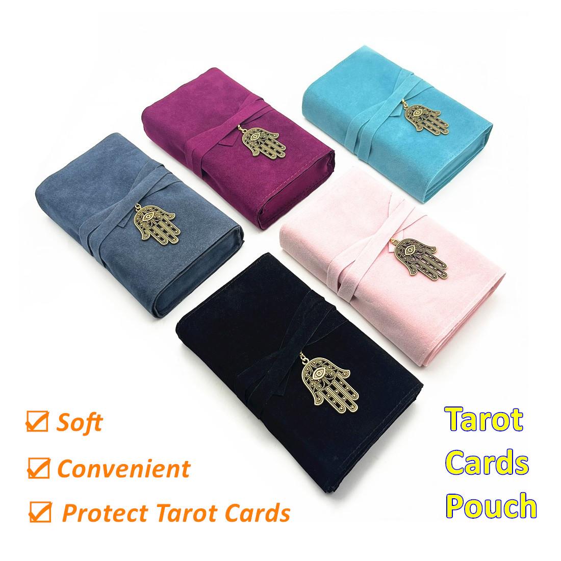 

Мешочек для карт Таро с глазом в руке, сумка для хранения L775