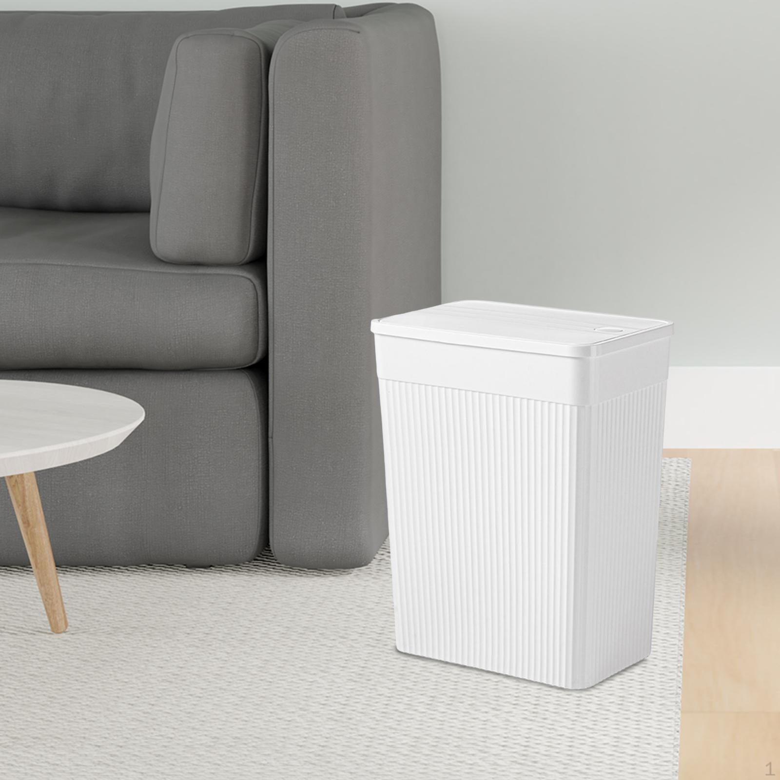 

Крышка мусорного ведра мусорное ведро компактный контейнер для отходов для кухни офиса спальни 26x17.5x34 cm