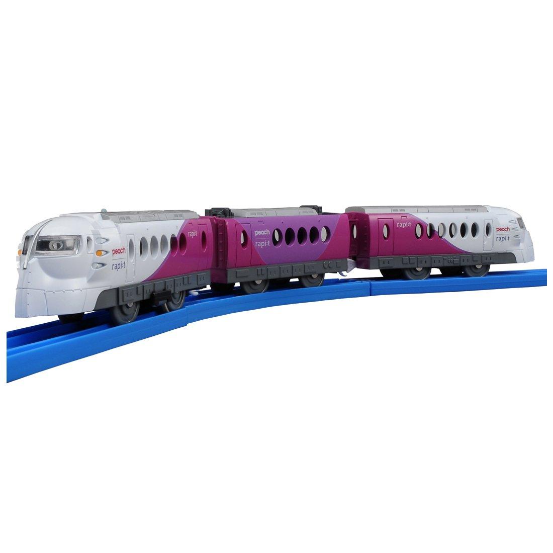 

Plarail Я люблю тебя! Весёлая серия поездов Peach x Rapit Happy Liner тоже!