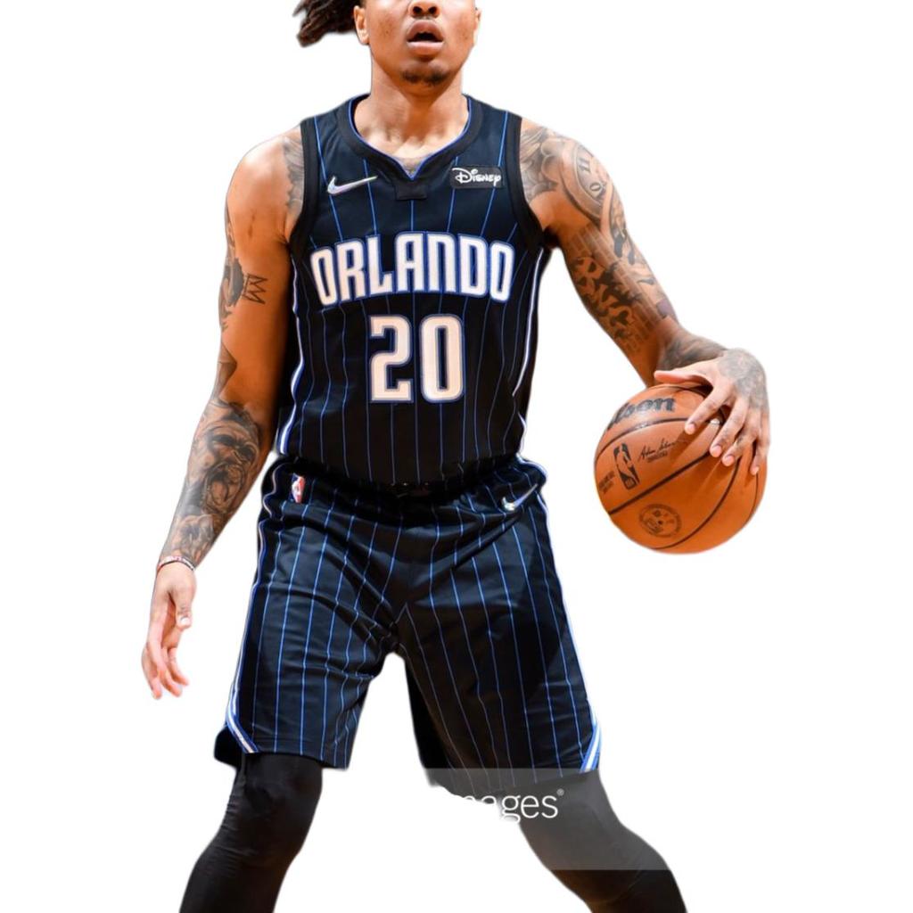 Nike X NBA Orlando Magic 75th Anniversary Edition 20 Markelle Fultz Player Version Away Basketball Jersey Men jerseys Deep-Navy DB3373-010