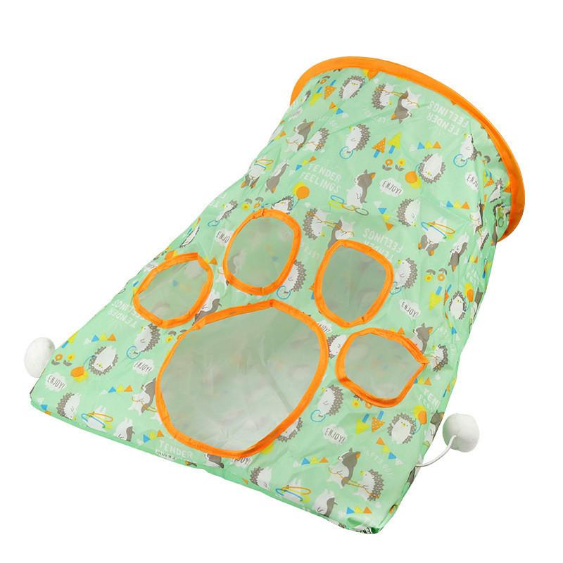 Durable Paper Material Cat Tunnel Fun Toy For Cats Foldable And Portable