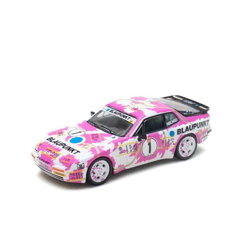 AABKP1 Sparky 1:64 Porsche 944 TURBO CUP Shell Pink Alloy Die Cast Car Model Collection Gift