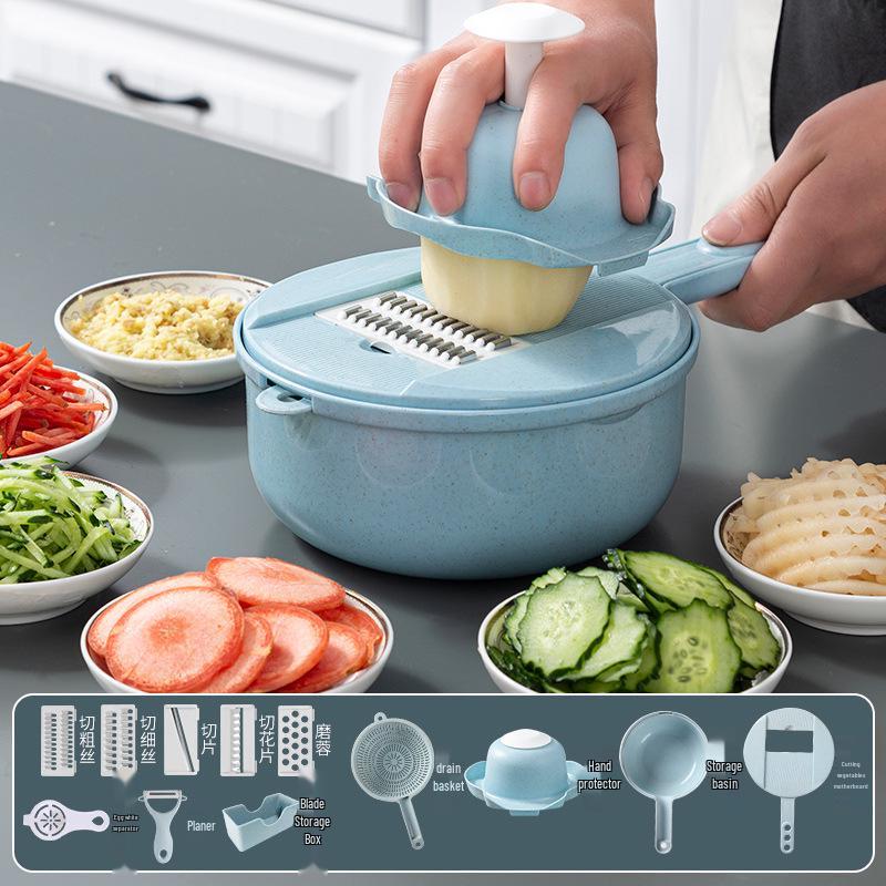Multifunctional Vegetable Peeler, Slicer, and Grater for Kitchen Use
