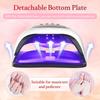 DianaBeauty UV Nail Lamp 380W Nail Dryer with 4 Timer Settings and LCD Display Professional UV Lamp for Manicure Nail Tools