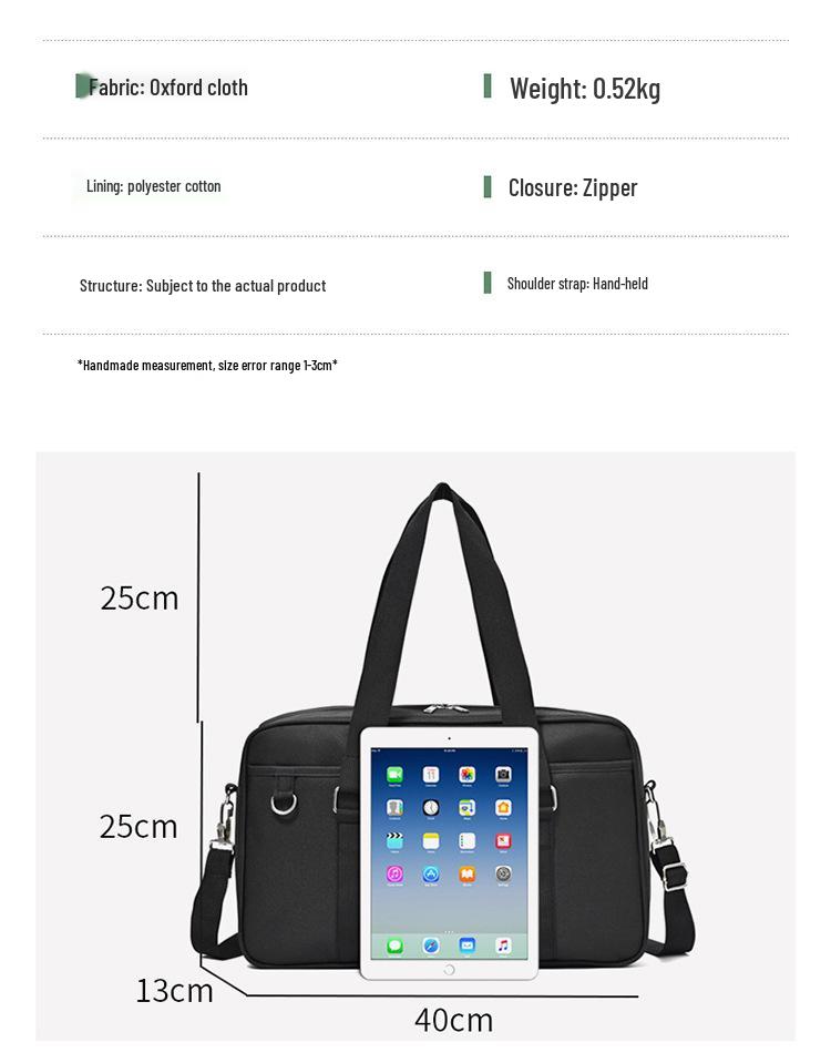 JK Canvas Color Block Shoulder Bag for Female Students - Japanese College Handbag