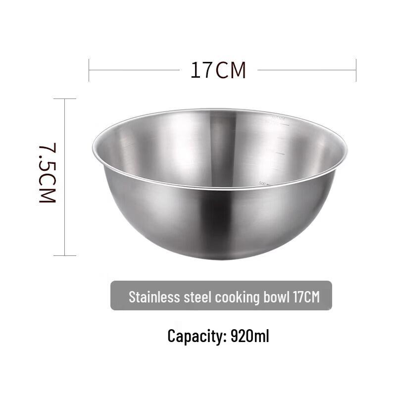 Food Grade 316 Stainless Steel Mixing Bowl