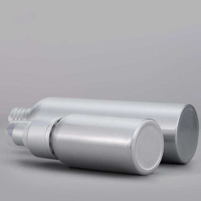 50/100/120/150/200/250Ml Empty Aluminum Spray Bottle Cosmetic Bottle Mini Metal Atomizer Bottles Travel Size For Cosmetics