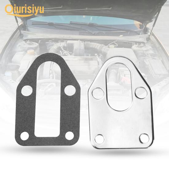 High Hardness with Gasket Stainless Steel SBC Fuel Pump Mounting Plate