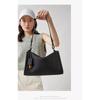 Borsa da donna in pelle 2023 borsa a spalla tipo cuscino strato superiore tracolla pelle bovina versatile grande capacità borsa baguette alla moda versatile