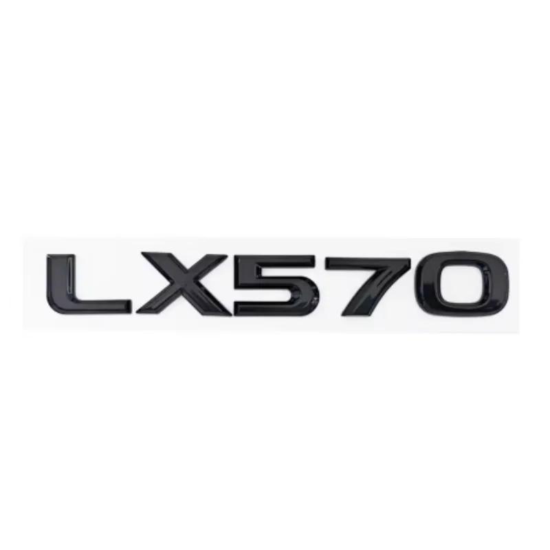 3D ABS Logo For Lexus GX470 LX570 LX600 RX350 RX300 Emblem Number Letters Sticker Car Trunk Badge Adhesive Decal Accessories AEO1