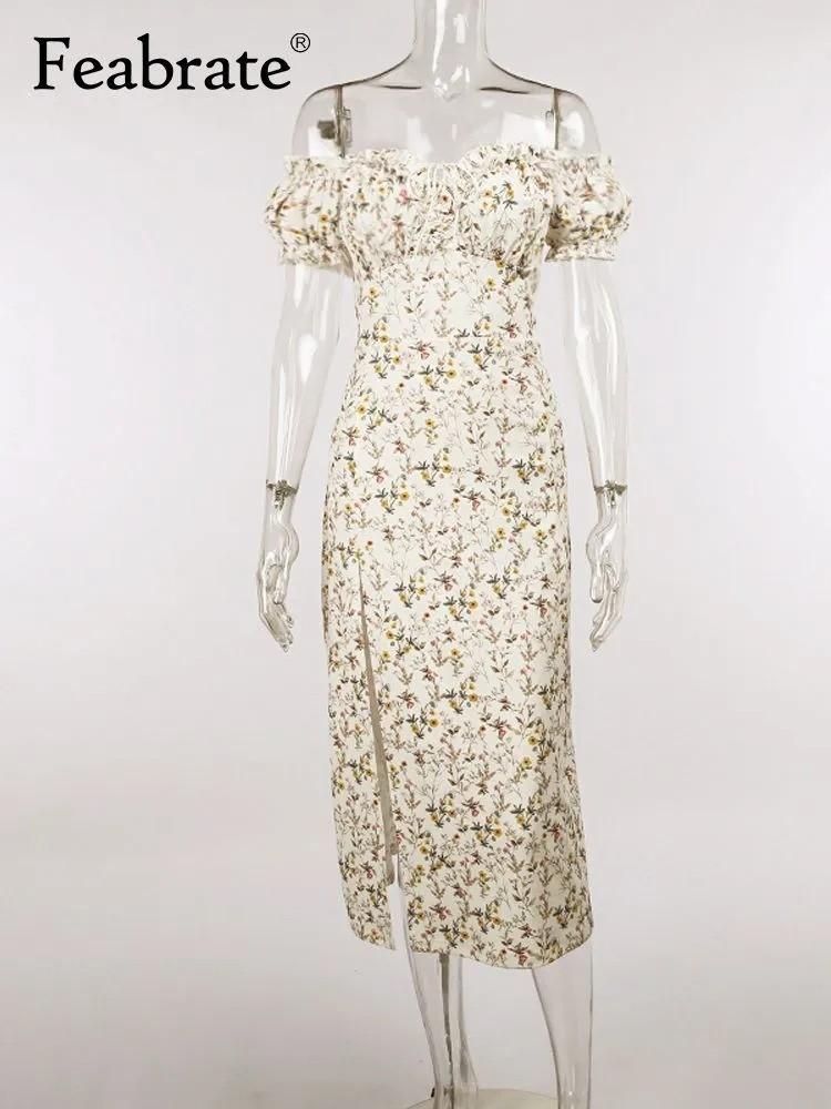 

Жіноча Мода Повсякденна Богемний Принт Довгорукавна Кишенькова Сукня Довга Спідниця