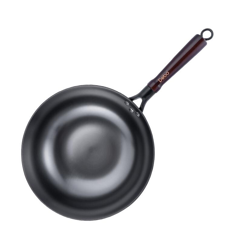 Debo DEP-709 32cm Cast Iron Wok