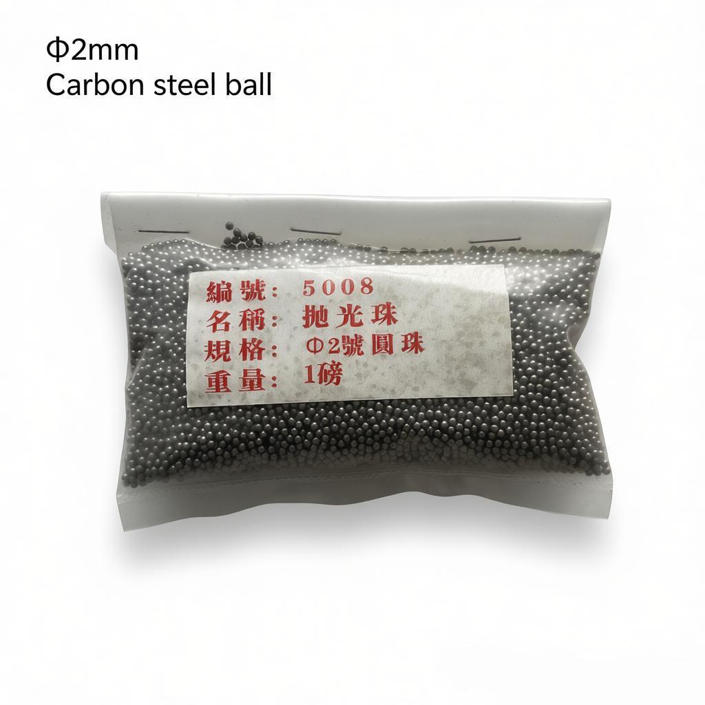 Stainless Steel Polishing Balls Beads for Rotary Tumbler Media 400g Professional Jewelry Tool Carbon steel 2mm
