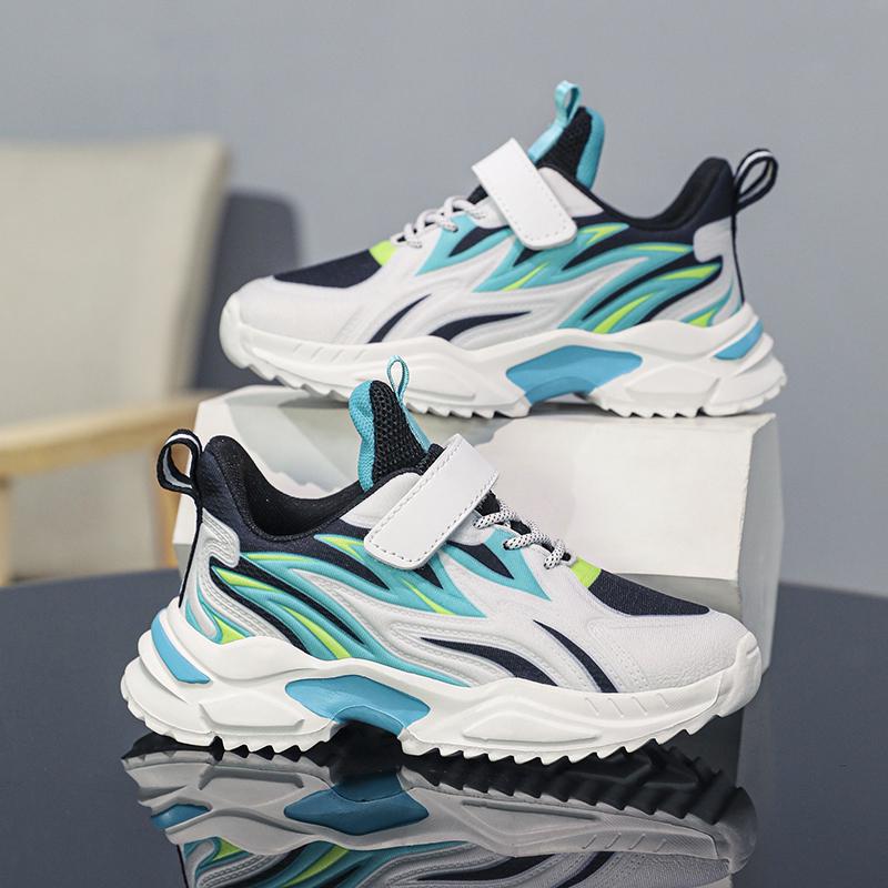 Boys' 2025 Autumn/Winter Breathable Mesh Running Shoes - Non-slip, Wear-resistant Sports Shoes for Kids
