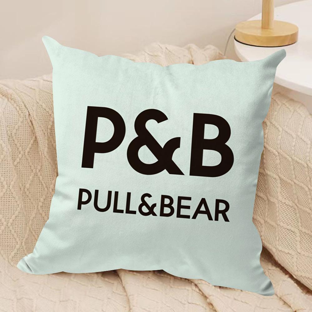 Classic PPullBBears Cushion Cover Pillowcase Ultra Soft Skin Friendly Fabric Cloud Like Comfort Concealed Zipper