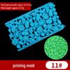 Ultra-leichte Polymer-Ton-Prägeform: Blatt-, Rosen-, Schneeflocken-, Rinden-Vorlagen