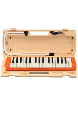 YAMAHA Pianica, 32-Key Melodica, Orange, P-32EO, Food Sanitation Law Compliant, Child-Friendly, with Matching Plastic Hard Case and Mouthpiece