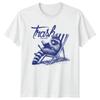 Trash Reader TShirt Raccoon Humor Book Lover Birthday Gift For Him And Her