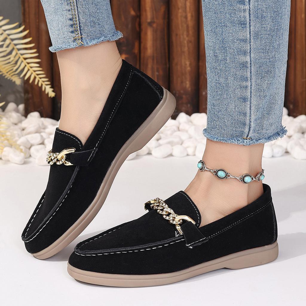 New Spring Women's Sneakers Flat Casual Shoes Slip On Ladies Loafers Plus Size 42 Vulcanized Shoes Walking Sneaker