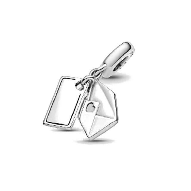 Reducere 100% Pălărie pentru câine din argint 925 real, cu fundă, farmec pentru brățări originale, fabricarea de bijuterii de modă pentru femei