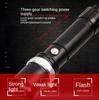 Outdoor Strong Light Flashlight Rotating Focusing LED Long-range Rechargeable High-quality Ultra-long Battery Life Flashlight
