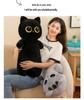 Cross-Border Big Eye Cat Long Pillow Plush Toy