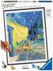 Ravensburger CreArt Van Gogh "Café Terrace at Night" 23519 3 (Coloring Book, Paint-by-Numbers, Oil Painting, Art, Painting)