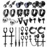 Earring Set for Men and Women Personalized Stainless Steel Electroplated Studs Lightweight Luxury and High-end Feel