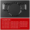 For Benz A B C E G CLA GLA GLE GLK Class Headlight Switch Cover Carbon Fiber Sticker Trim Car Interior Upgrade Automotive Parts