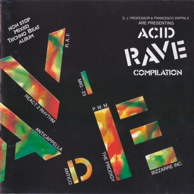 CD VARIOUS - Acid Rave Compilation PD75200 RCA 1991 Italy Dance & Electronica Used