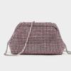 Clear Water Diamond Bag, Women'S Dinner Bag, Full Of Diamonds, Hand Clamp, Underarm Bag, Diamond-Encrusted Single Shoulder Flash Diamond Oblique Span