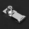 Large Keyed Hasp Lock Locking Hasp for Small Doors Drawer Cabinet Household Tool