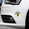 Cat UFO Creative Vinyl Waterproof Decal Sticker For Cars, Laptops, Walls Windows, Bumper