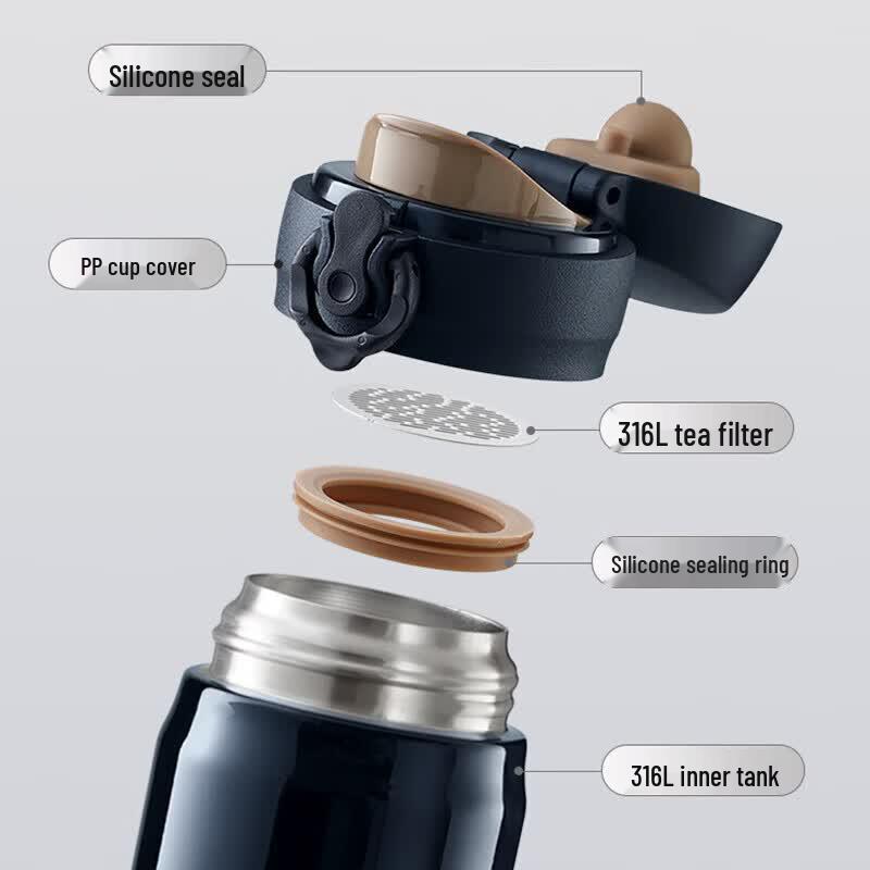 SUPOR KCV50FB20 Insulated Stainless Steel Bottle