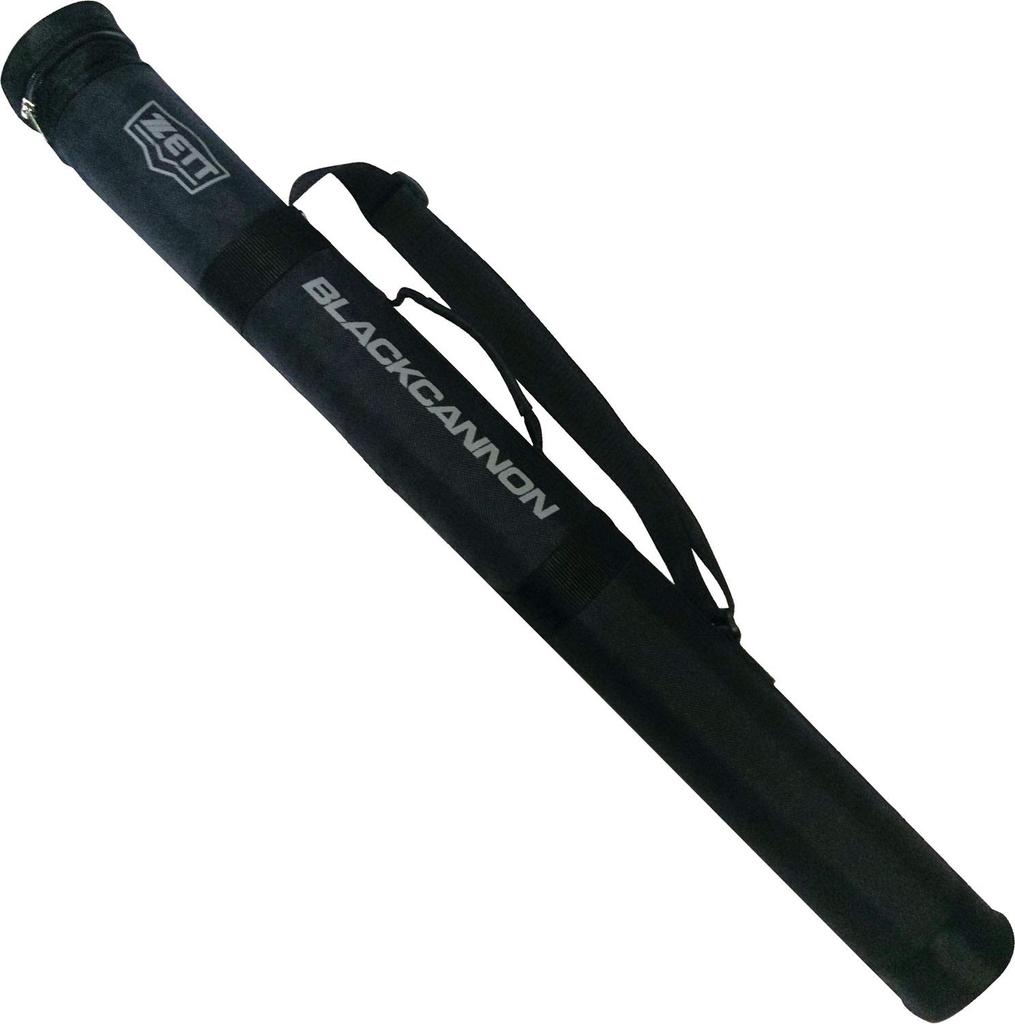 ZETT Boys Softball Baseball Bat Black Cannon V1 FRP 80cm 600g Average BCT75100 (Carbon) Black/Red (1964)