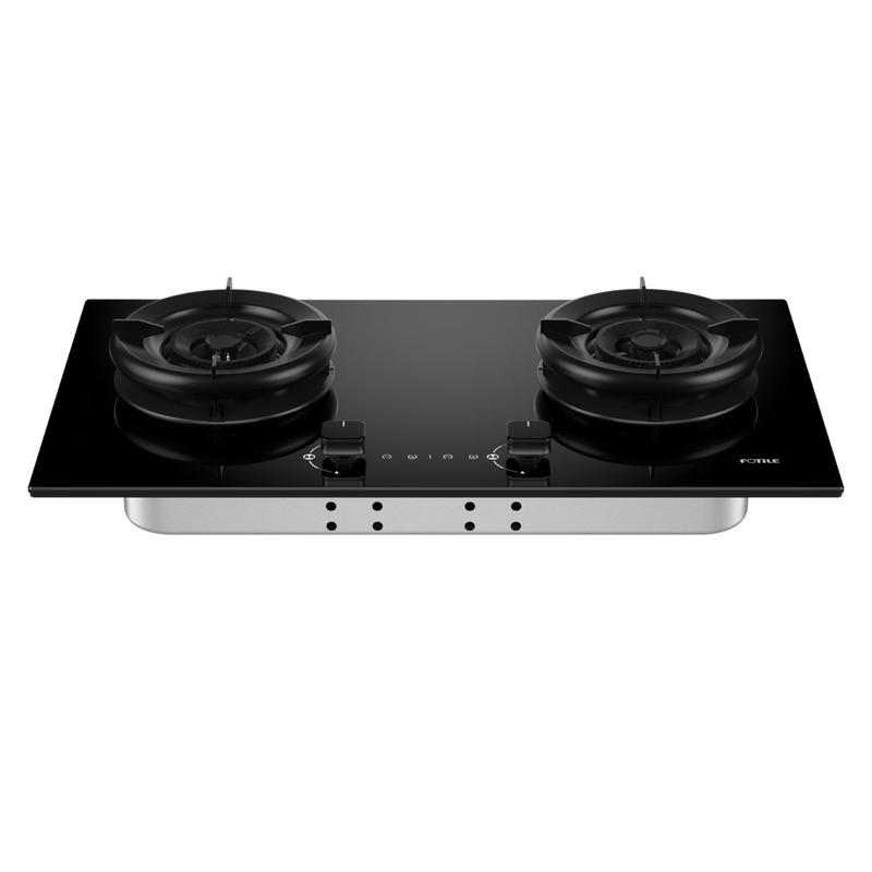 Fotile Air Cabin Series 5.2kW Natural Gas Double Burner Cooktop CN plug (adapter included)