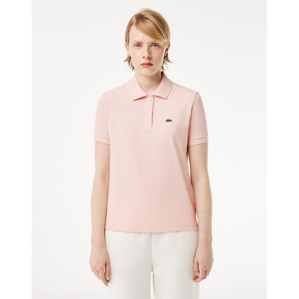 

LacoSTe Women S 2 BuTTon Regular FiT Polo T ShirT Pf7839 54g Ady 038