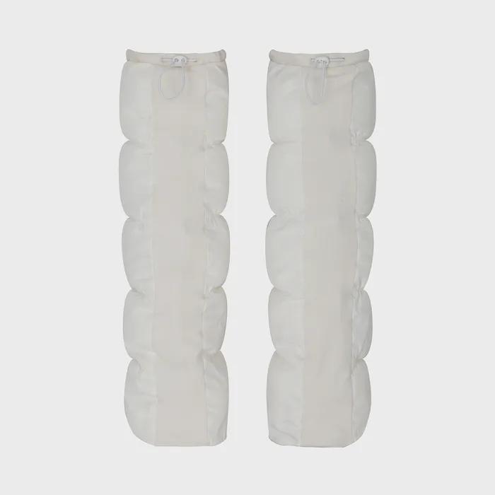 OVER KNEE PADDED LEG WARMER_Ivory
