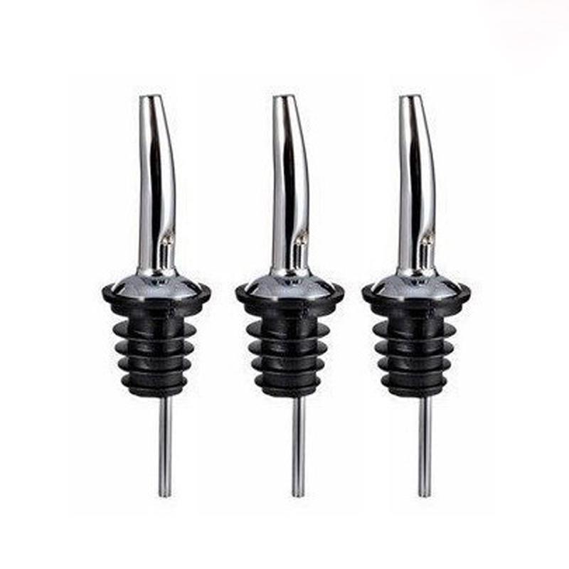 1Pc Stainless Steel Wine Bottle Stopper Pourer Dispenser Spout Wine Whiskey Pouring Device Bar Tools Kitchen Gadget