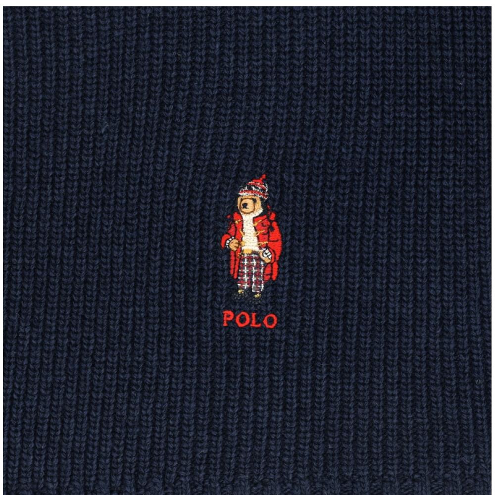 Polo Ralph Lauren Pc1300 433 Holiday Bear Knit Muffler