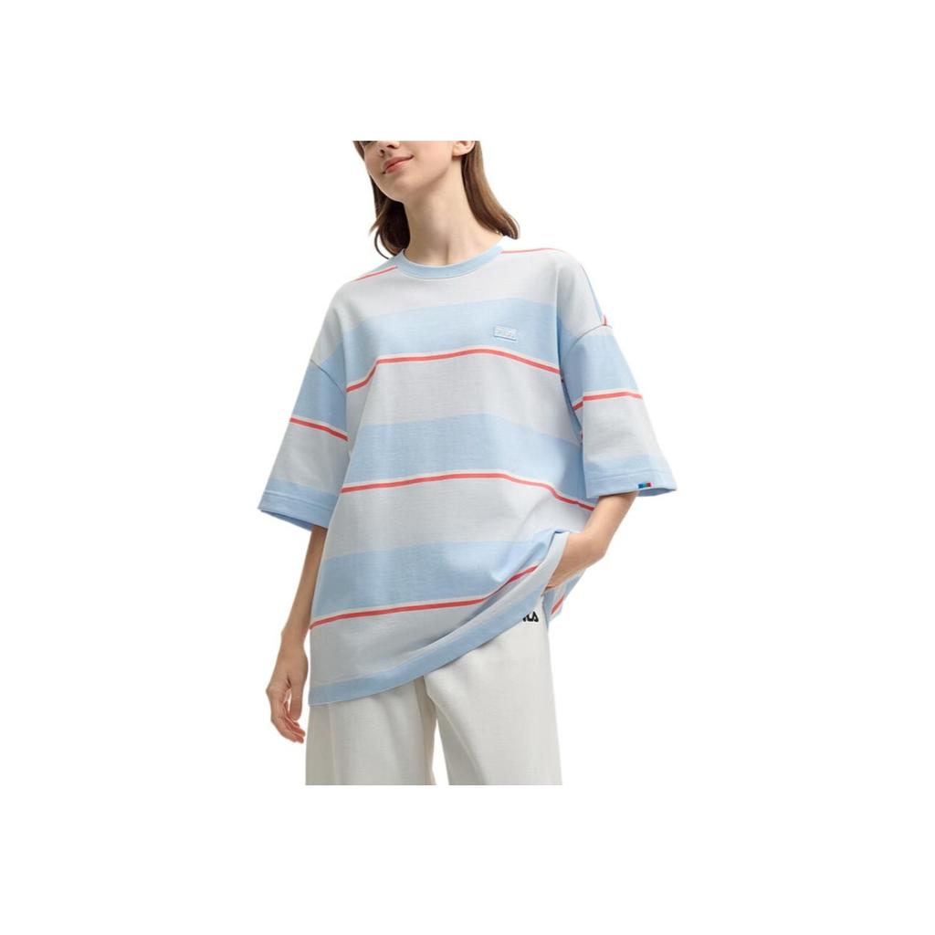 New FILA ORIGINALE T Shirt Unisex Sky Clear Blue F51M529107F-LB