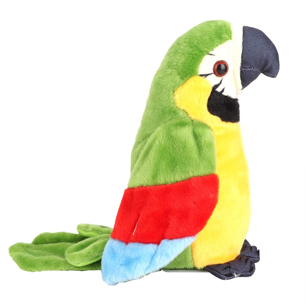 Peluche Pappagallo Parlante, Robot Uccello, Robot Animale Domestico, Peluche Uccello Parlante, Funzione di Registrazione, Bambola Giocattolo Carina, Giocattolo Educativo, Compleanno, Natale, Nuovo