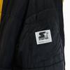 STARTER 90s NFL Old Long Sleeve Nylon Jacket XL Black Series Hood Men's Used