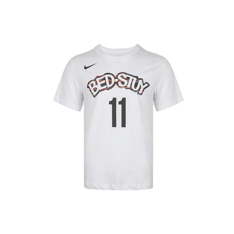Nike Dri-FIT NBA 19-20 Brooklyn Nets 11 Irving Tee White Men s BV8746-100 S
