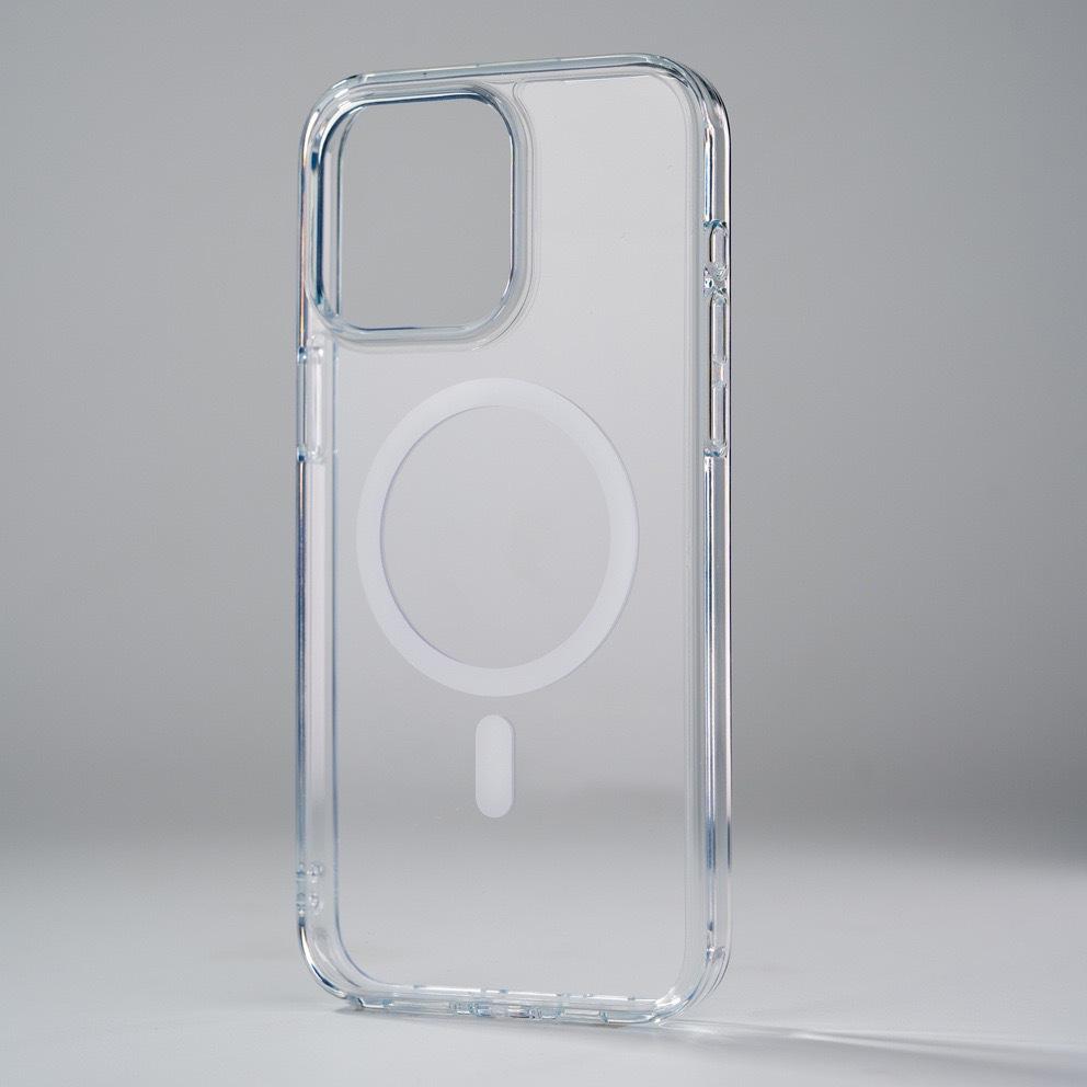 Suitable for Apple 15 Matte Transparent Color PC Hard Shell 15PRO Acrylic Strong Magnetic MAX Full Cover Anti-drop Protective Case