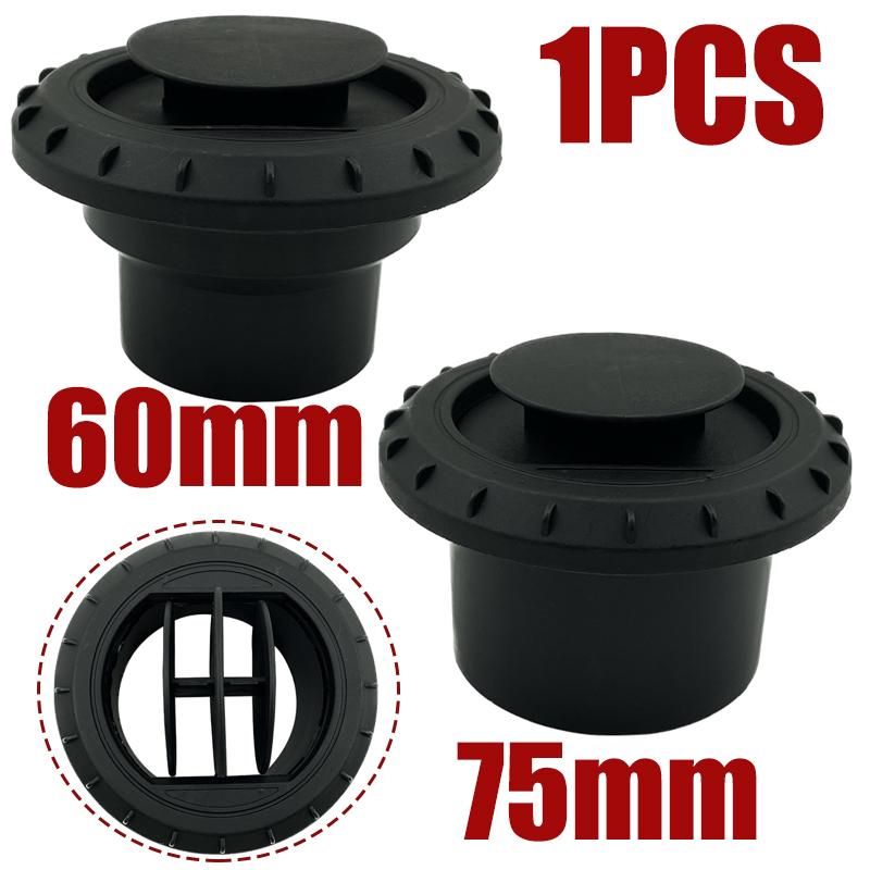 60mm 75mm 90mm Warm Air Vent Outlet Rotatable Air Diesel Heater Air Conditioner For Car Truck VAN Camper Pipe Outlet Connector
