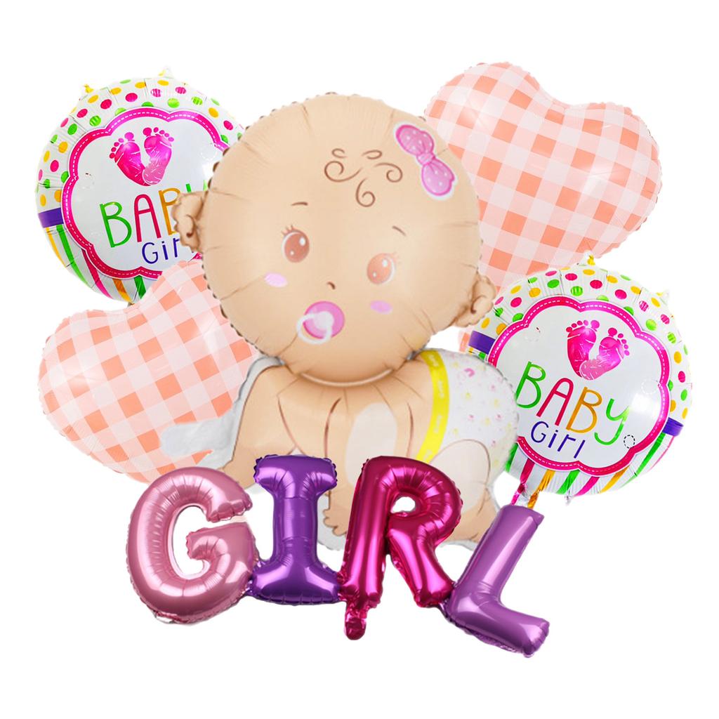 Erster Geburtstag Arrangement Babyparty Baby Aluminiumfolienballon Set Baby Geburtstagsballon Dekoration