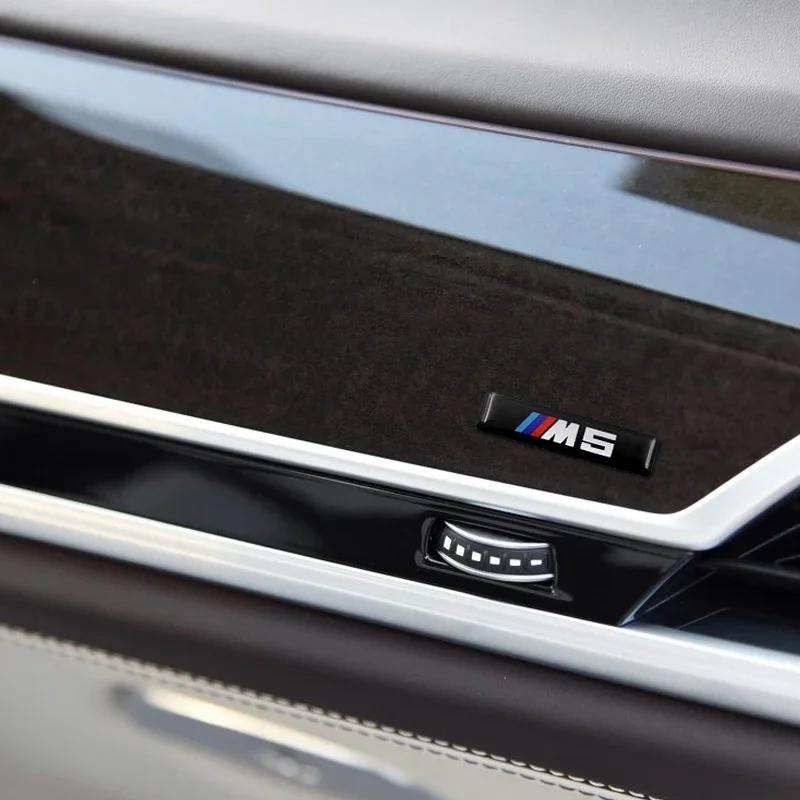 1PCS Silica Gel Car Interior Decoration Sticker Car Accessories For Bmw M Sticker X1 X3 X4 X5 X6 X7 E46 E90 F20 E60 E39 F10 F30