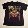 Vintage Volbeat Band T-shirt Skull Logo Band Tee Rock UR049 FREE SHIPPING